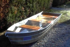 Barque fait main - réalisation unique en aluminium_48