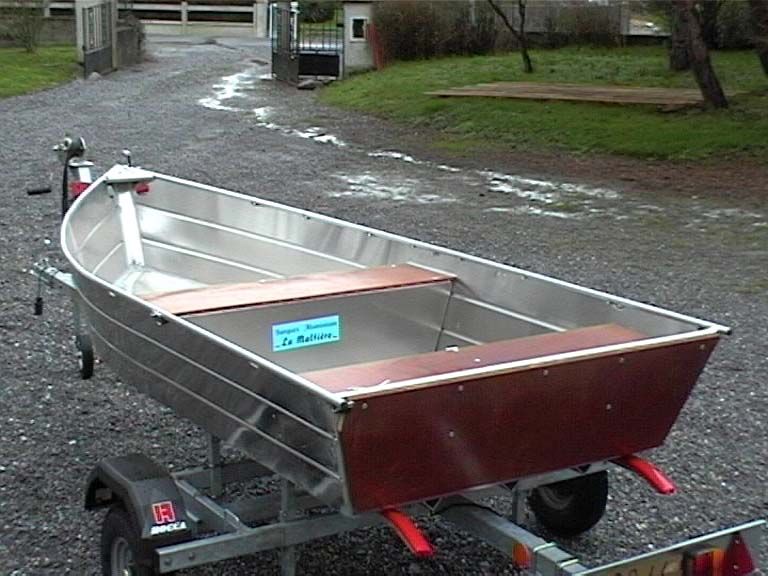 Barque fait main - réalisation unique en aluminium_22