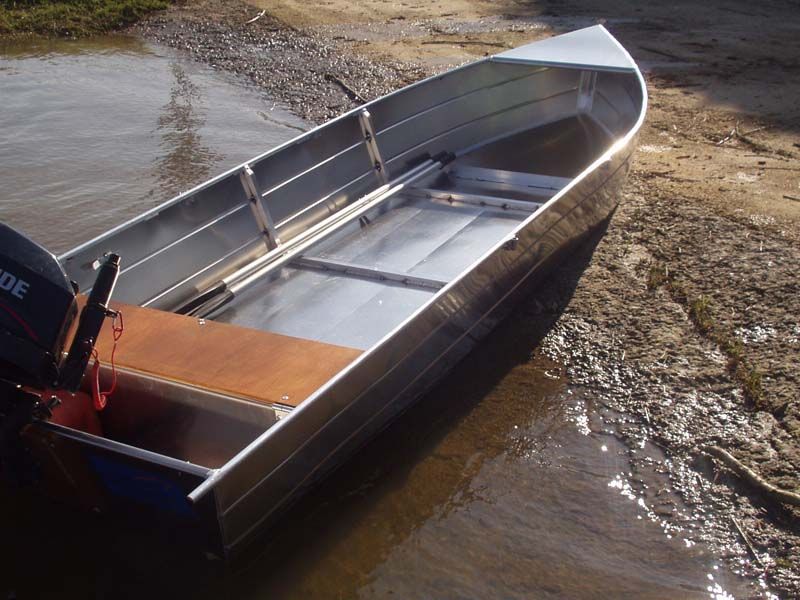 Barque fait main - réalisation unique en aluminium_52