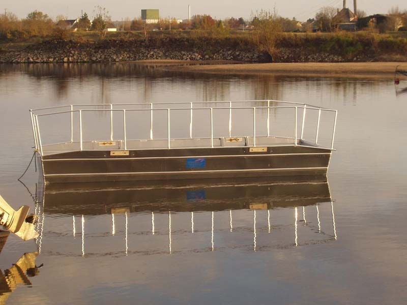 Barque fait main - réalisation unique en aluminium_9