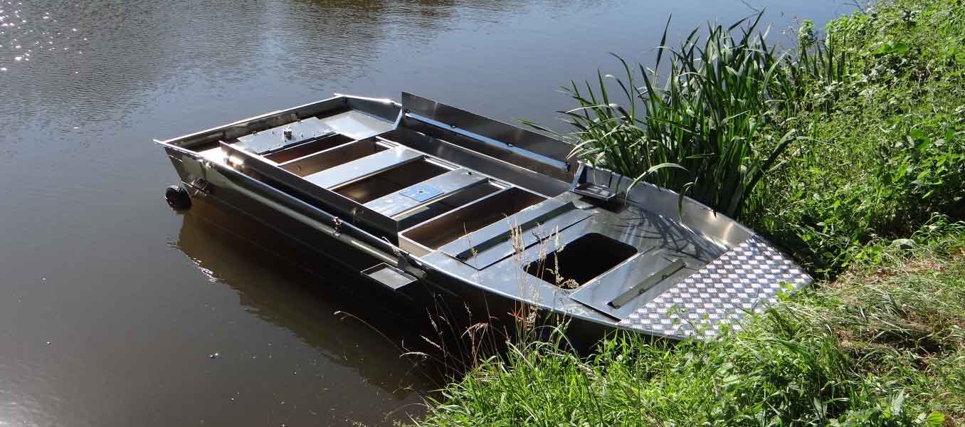Barque-de-pêche-aluminium - bass-boat aluminium